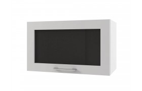 Шкаф навесной Катрин горизонтальный со стеклом 600х358х300