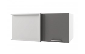 Шкаф навесной Катрин горизонтальный глубокий угловой 1000х358х600