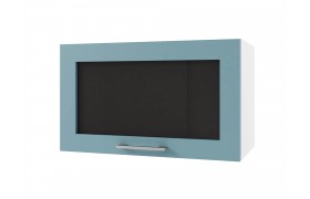 Шкаф навесной Катрин горизонтальный со стеклом 600х358х300