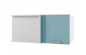 Шкаф навесной Катрин горизонтальный глубокий угловой 1000х358х600