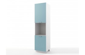 Кухонный шкаф пенал напольный Катрин с нишей под духовку высокий 600х2340