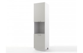 Кухонный шкаф пенал напольный Катрин с нишей под духовку высокий 600х2340