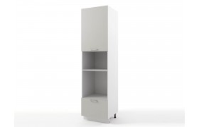 Шкаф-пенал напольный Катрин с нишами высокий 600х2340х576