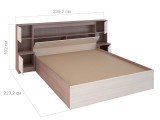 Кровать с ящиками Basya (160х200) купить