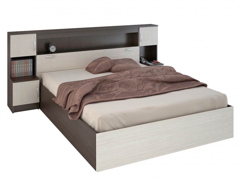 Кровать с ящиками Бася (160х200) Кровать с ящиками Бася (160х200) шкафы витрины с ящиками