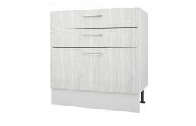 Тумба напольная 80 с 3-мя ящиками Европа