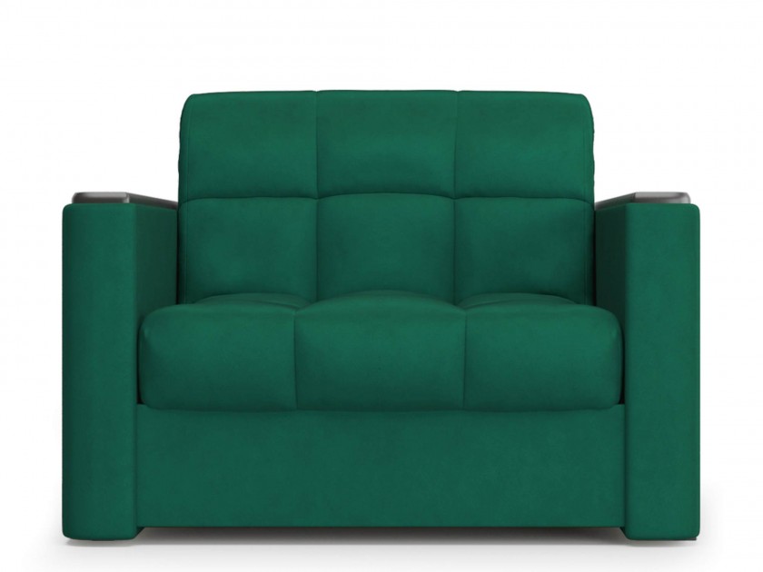 Кресло Неаполь Maxx Велюр Зеленый Металл 123х90х107 арт. 10110721, купить вМоскве по цене 31 040 руб. - фото, габариты, отзывы