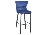 Барный стул Stool Group Лилиан вельвет темно-синий [MC151B VELVET HLR-64 DUAL] недорого