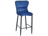 Барный стул Stool Group Лилиан вельвет темно-синий [MC151C VELVET HLR-64 DUAL] недорого