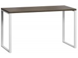 Письменный стол Loftyhome Лондейл 1 серый с белым основанием [ld040106] лофт недорого