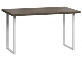 Обеденный стол Loftyhome Лондейл 1 серый с белым основанием [ld050106] лофт недорого