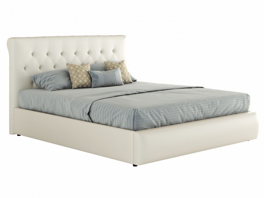 кровать Мягкая кровать с ПМ и комплектом для сна Амели (140х200) Мягкая кровать с ПМ и комплектом для сна Амели (140х200)