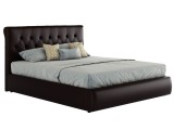 Мягкая кровать с ПМ и матрасом Амели (140х200) распродажа