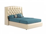Мягкая кровать с ПМ и матрасом Promo B Стефани (140х200) недорого