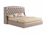 Мягкая кровать с основанием и матрасом Promo B Стефани (180х200) недорого