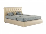 Мягкая кровать с основанием и матрасом ГОСТ Амели (140х200) недорого