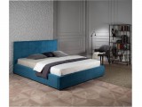 Мягкая кровать "Selesta" 1400 синяя с подъемным механи купить