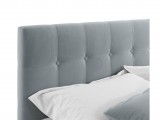 Мягкая кровать "Selesta" 1400 серая с матрасо PROMO B  от производителя