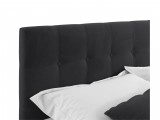 Мягкая кровать "Selesta" 1400 темная с матрасом PROMO  распродажа