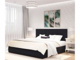 Мягкая кровать Selesta 1600 темная с матрасом ГОСТ с подъемным м купить