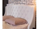 Мягкая кровать "Stefani" 1600 беж с подъемным механизм распродажа
