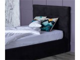 Мягкая кровать Selesta 1200 темная с подъем.механизмом с матрасо купить