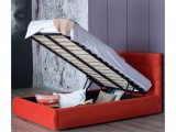 Мягкая кровать Selesta 1200 оранж с подъемным механизмом с матра фото