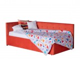Односпальная кровать-тахта Bonna 900 оранж с подъемным механизмо недорого