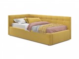 Односпальная кровать-тахта Bonna 900 желтая с подъемным механизм недорого