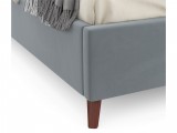 Мягкая кровать Betsi 1600 серая с подъемным механизмом недорого
