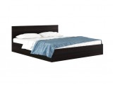 Большая двуспальная кровать "Виктория" 2 метра венге с недорого
