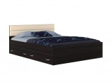 Двуспальная кровать "Виктория МБ" 1600*200 с мягким недорого