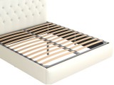 Мягкая кровать "Амели" 1400 белая  с орт.основанием купить