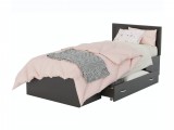 Кровать Адель 900 с багетом, ящиком и ортопедическим матрасом PR недорого