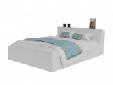 Кровать Доминика с блоком 160 (Белый) с матрасом ГОСТ недорого