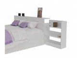 Кровать Доминика с блоком 140 (Белый) с матрасом PROMO B COCOS от производителя