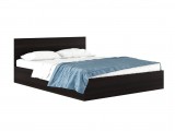 Двуспальная кровать  "Виктория" 1600 венге с матрасом  недорого