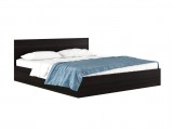 Двуспальная кровать  "Виктория" 1800 венге с матрасом  недорого