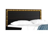 Двуспальная кровать "Виктория-Б" с багетом 1600 венге распродажа