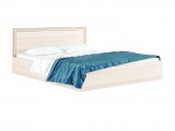 Двуспальная кровать "Виктория-Б" с багетом 1600 дуб недорого