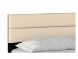 Двуспальная кровать "Виктория МБ" с мягким изголовьем купить