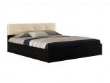 Двуспальная кровать "Виктория ЭКО-П" 1800 венге с недорого