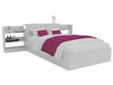 Кровать Доминика с блоком 120 (Белый) фото