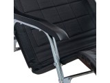 Кресло-качалка складная "Белтех", к/з черный от производителя