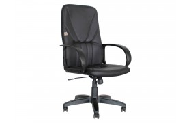 Кресло Офисное Office Lab standart-1371 ЭК кожа черный
