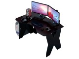 Стол игровой Таунт-1 черный / черный распродажа