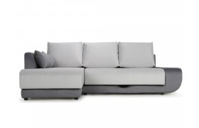 Угловой диван с независимым пружинным блоком Поло LUX НПБ (Нью-Йорк) Левый