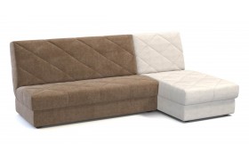 Диван угловой Баден NEXT 279 угловой Bravo light brown/Bravo white