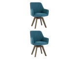 Стул вращающийся Stool Group MANS (2 шт.) Бирюзовый недорого