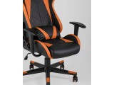 Кресло игровое Stool Group TopChairs Gallardo Черный/Оранжевый распродажа